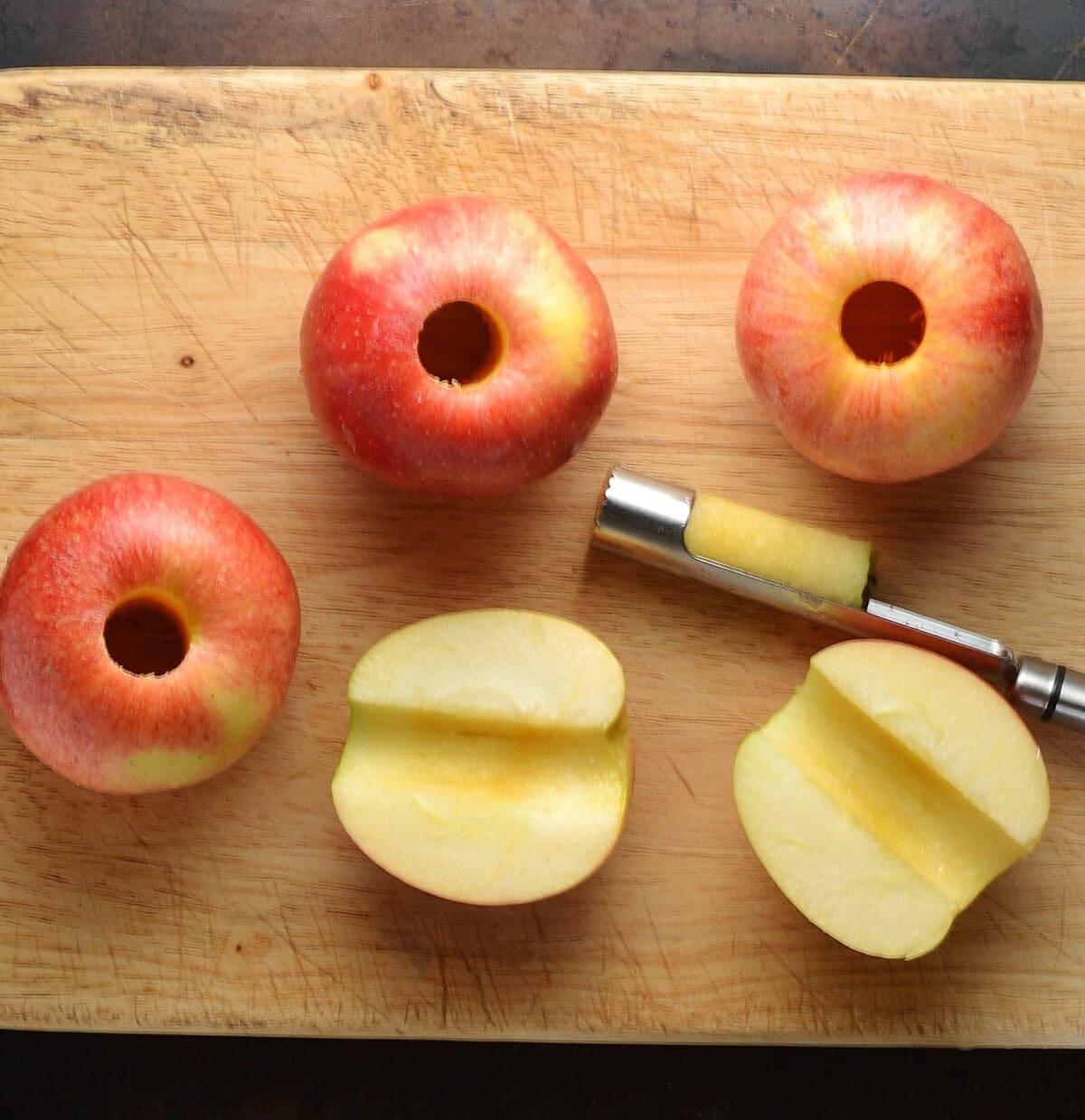Easy Baked Apples with Maple Pecans